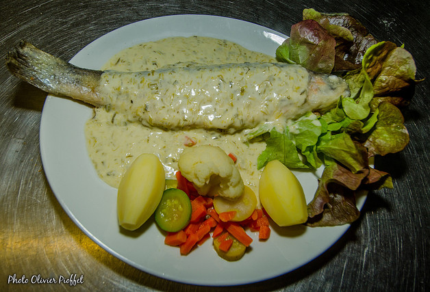 truite menu