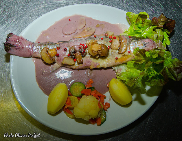 savourer une truite